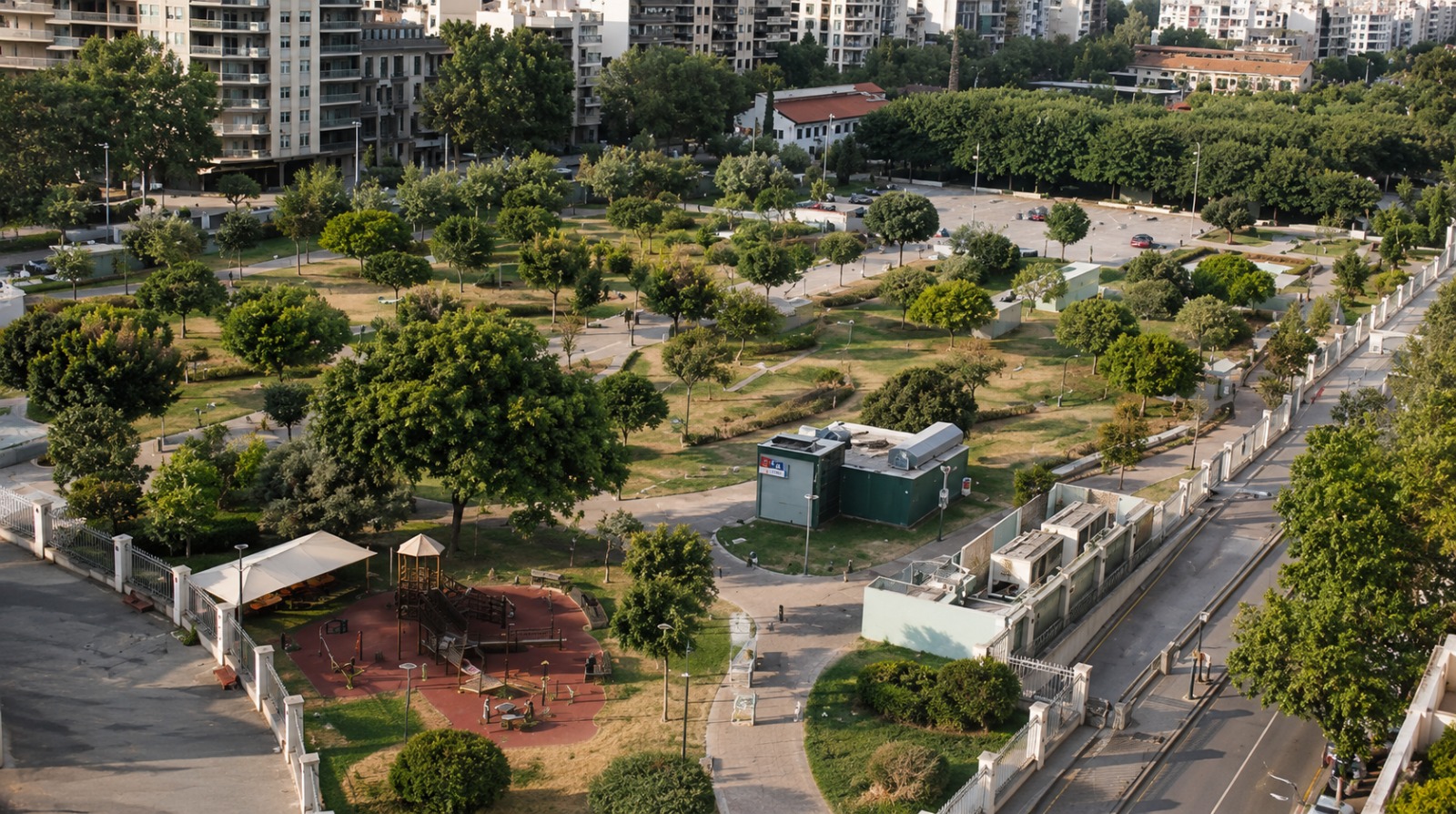 Landscaped garden
